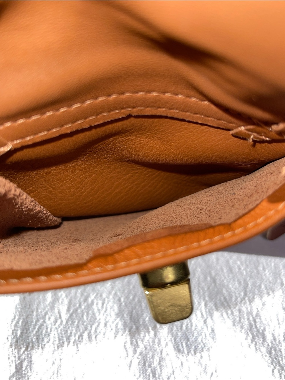 Coach 0921-130 Vintage Waist Pack Style 507 British Tan Leather Authenticated - Picture 12 of 16